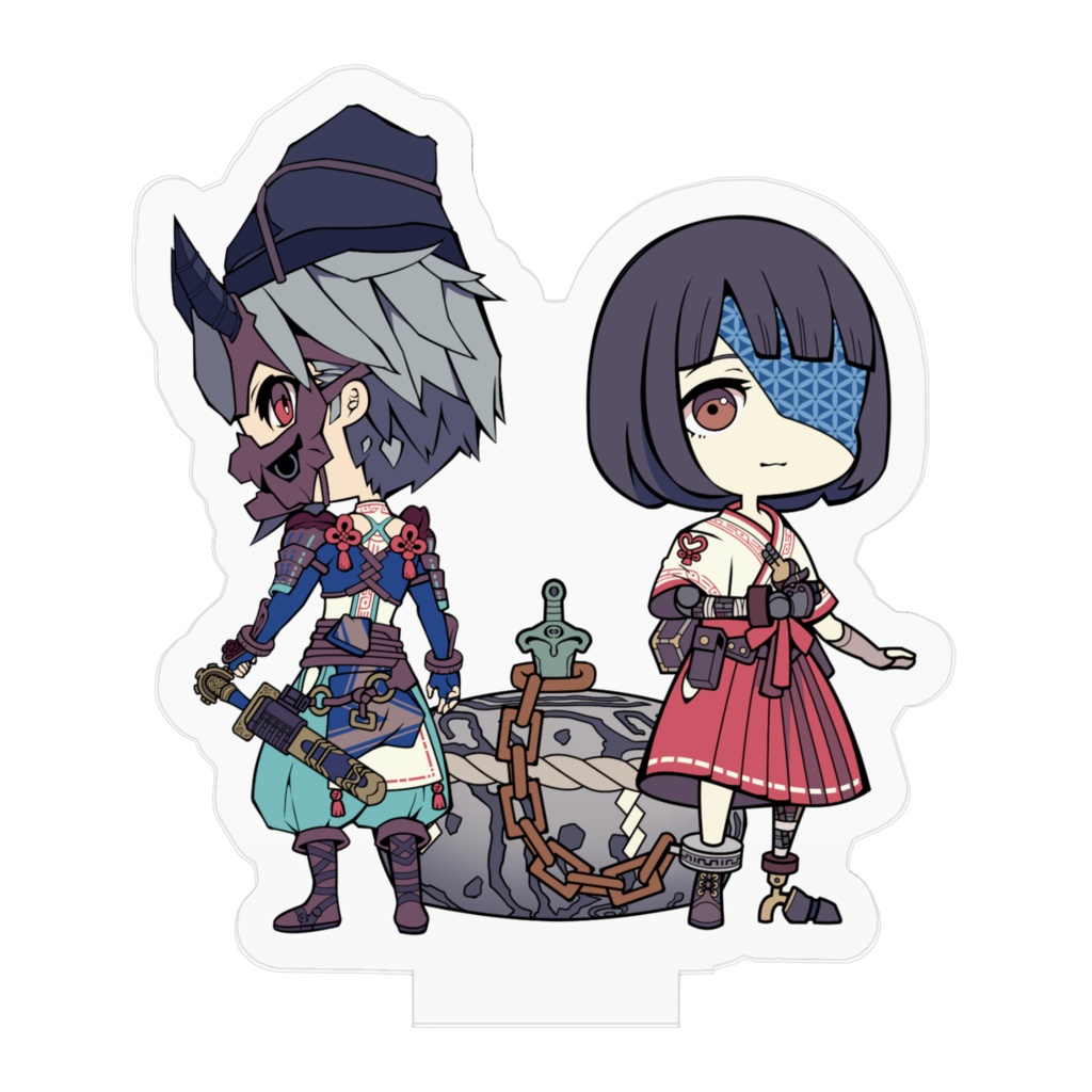 『オノゴロ物語』ハル&マサタケ(B)アクリルフィギュア