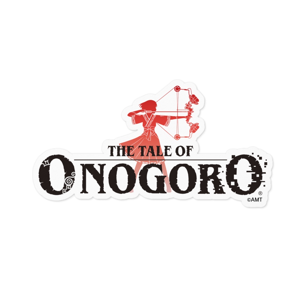 『オノゴロ物語』ロゴ（カラー）ステッカー