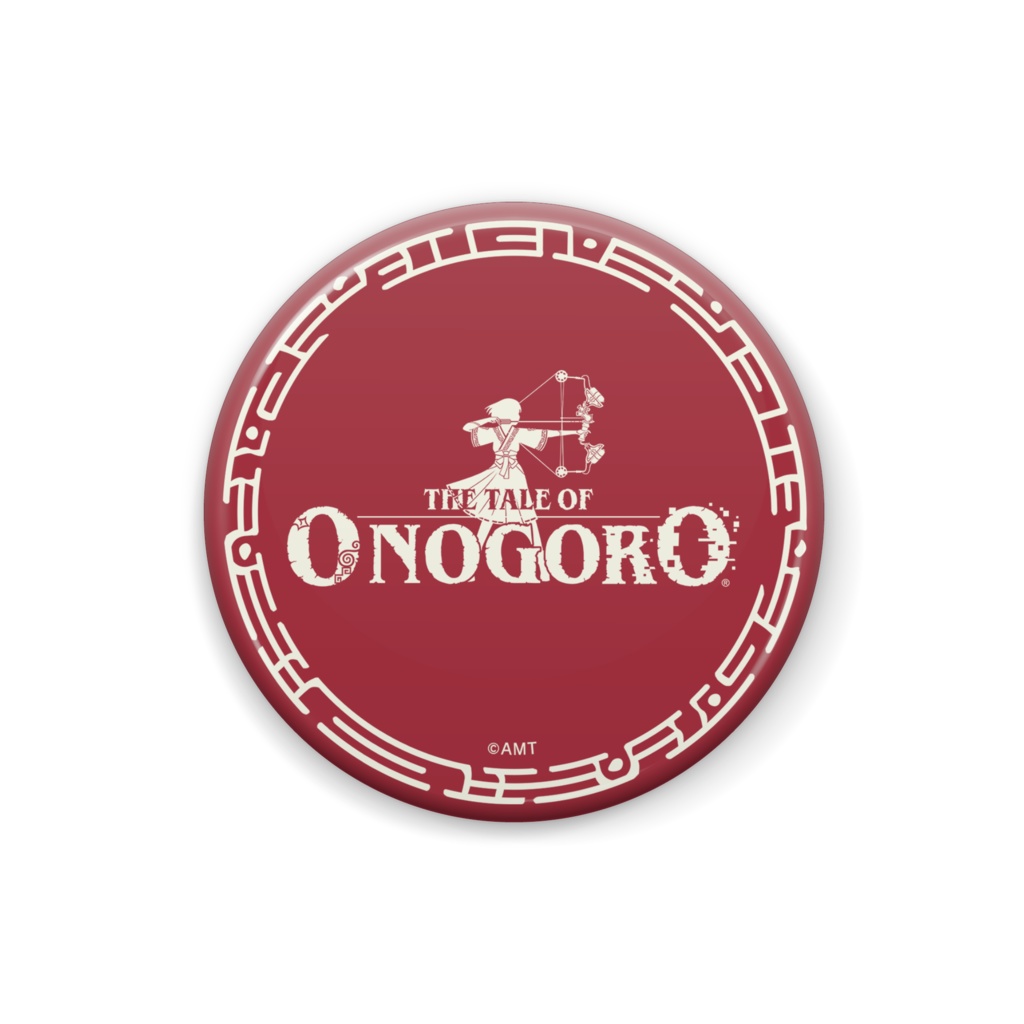 『オノゴロ物語』ロゴ（A）缶バッジ