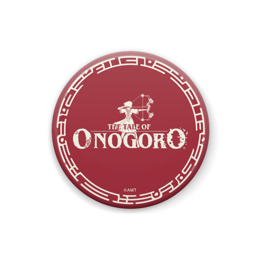 『オノゴロ物語』ロゴ(A)缶バッジ