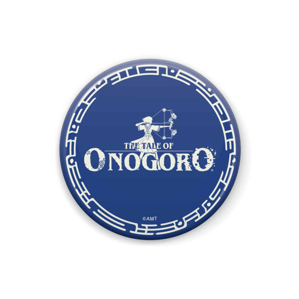 『オノゴロ物語』ロゴ(B)缶バッジ