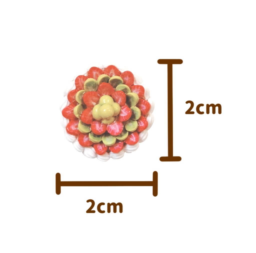 タルトケーキキーホルダー
