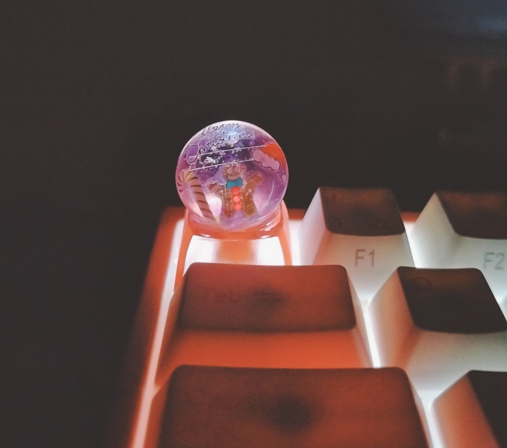 スノードームキーキャップ