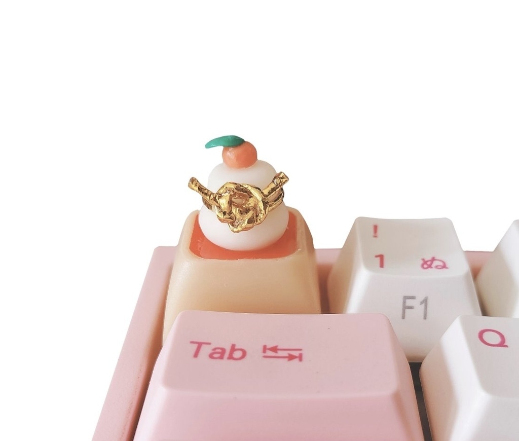 鏡餅キーキャップ ( 小 )