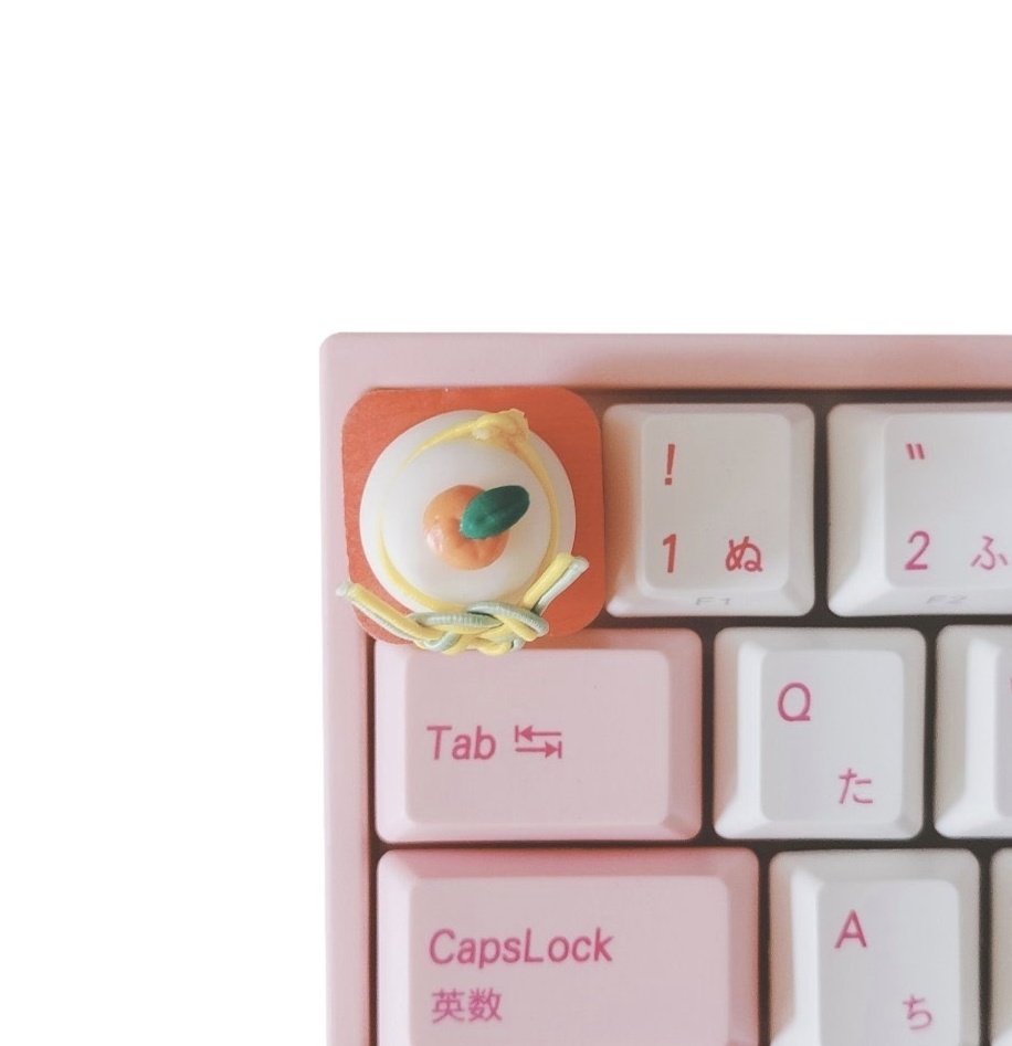 鏡餅キーキャップ ( 中 )