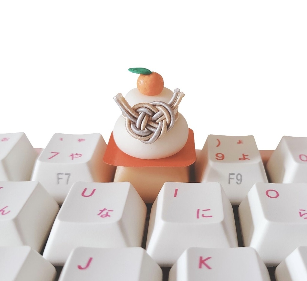 鏡餅キーキャップ ( 中 )