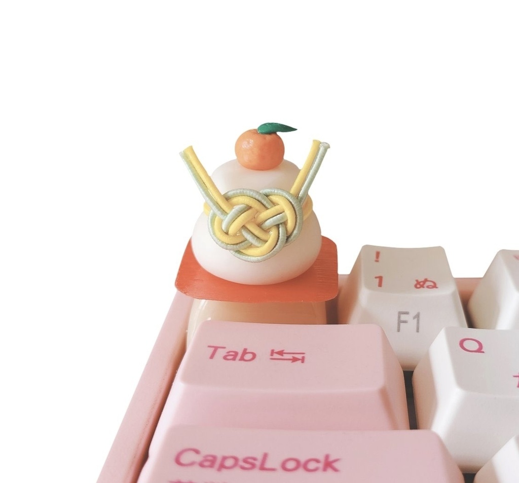 鏡餅キーキャップ ( 中 )