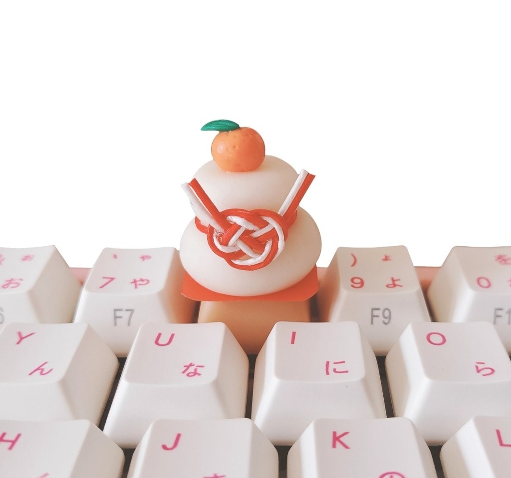 鏡餅キーキャップ ( 大 )