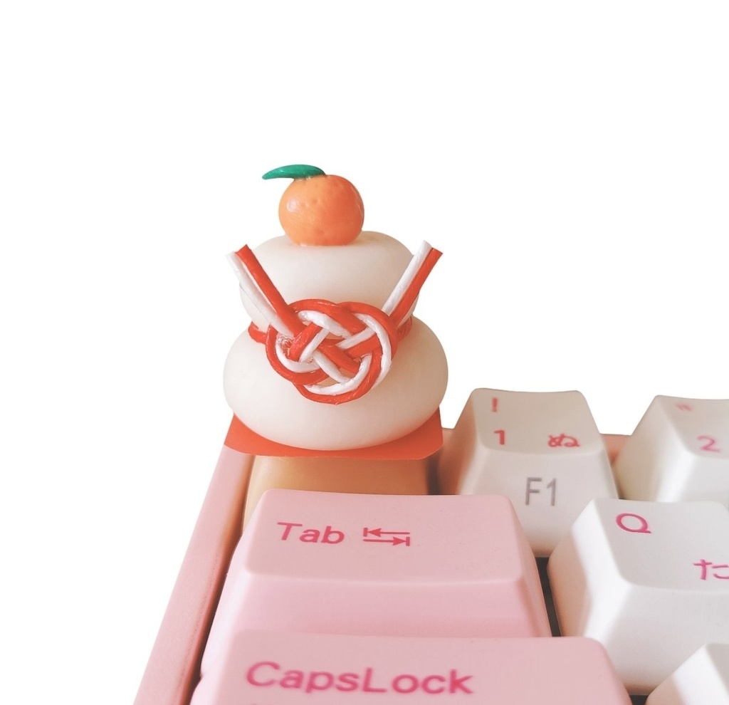 鏡餅キーキャップ ( 大 )