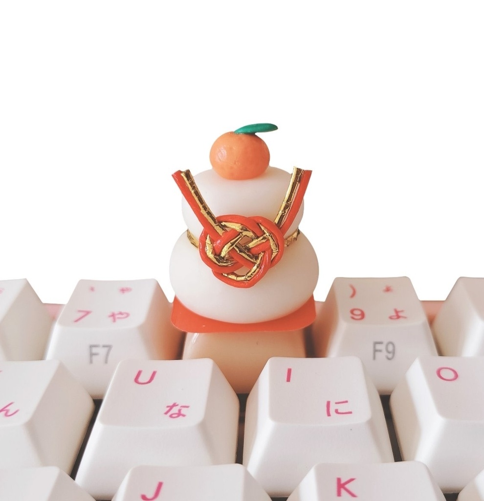 鏡餅キーキャップ ( 大 )