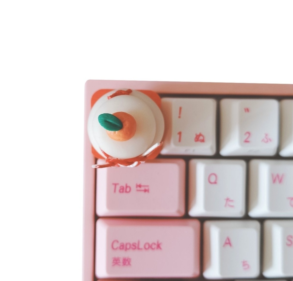 鏡餅キーキャップ ( 大 )