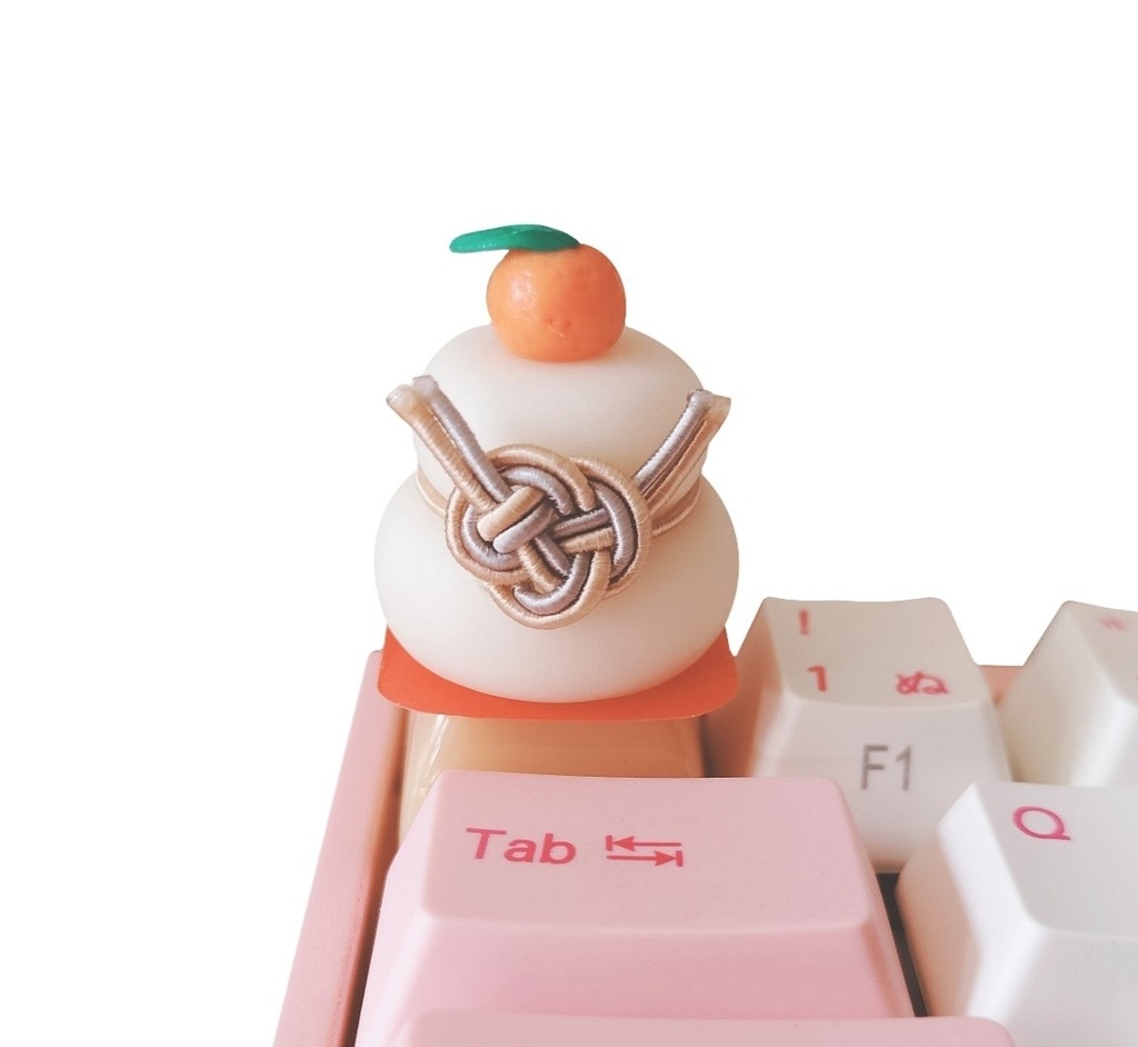 鏡餅キーキャップ ( 大 )