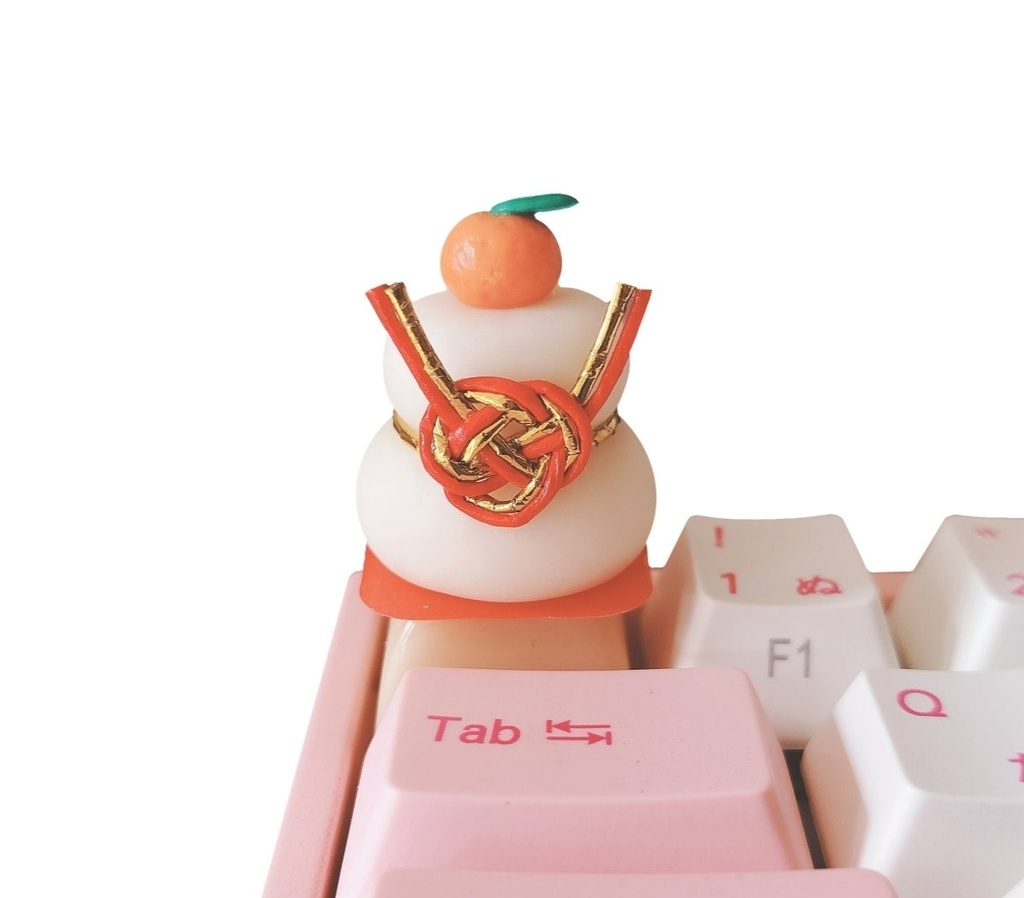 鏡餅キーキャップ ( 大 )