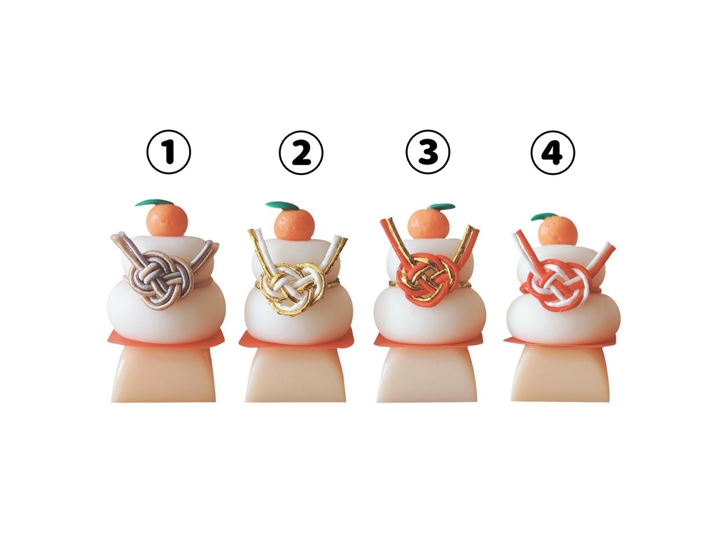 鏡餅キーキャップ ( 大 )