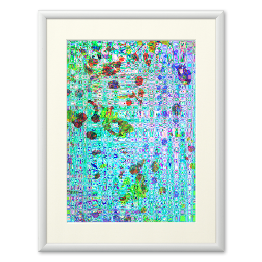 プリモアート in the sea 額縁・ホワイト skyfieldart BOOTH