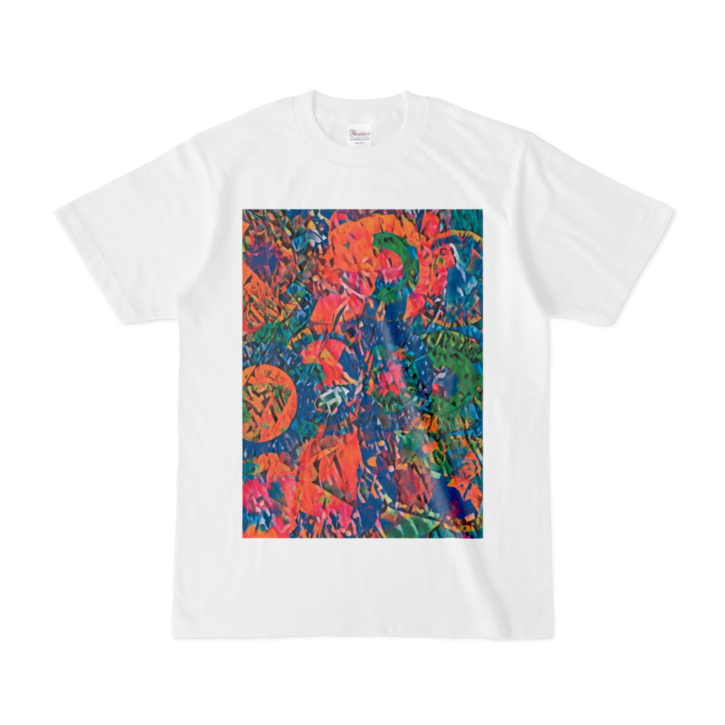 Tシャツ　dragon scales ホワイト