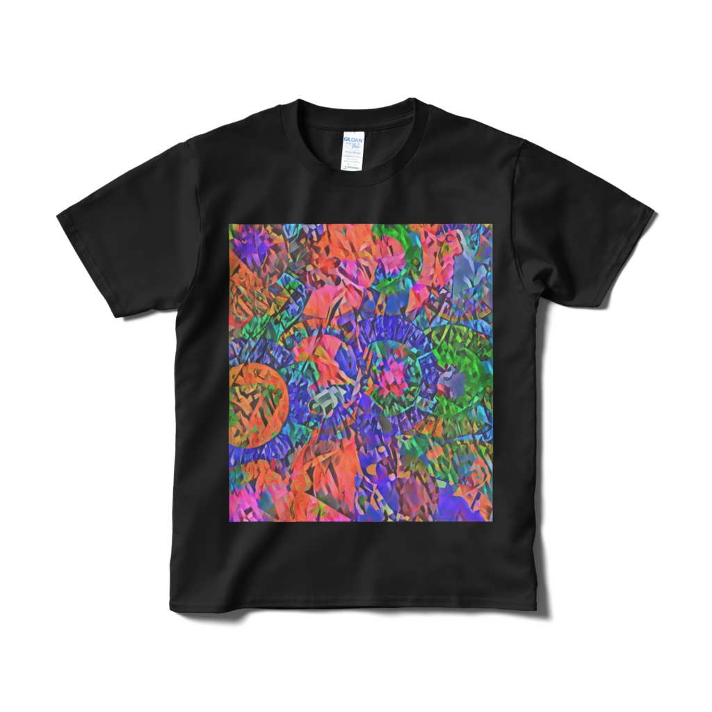 Tシャツ dragon scales ブラック