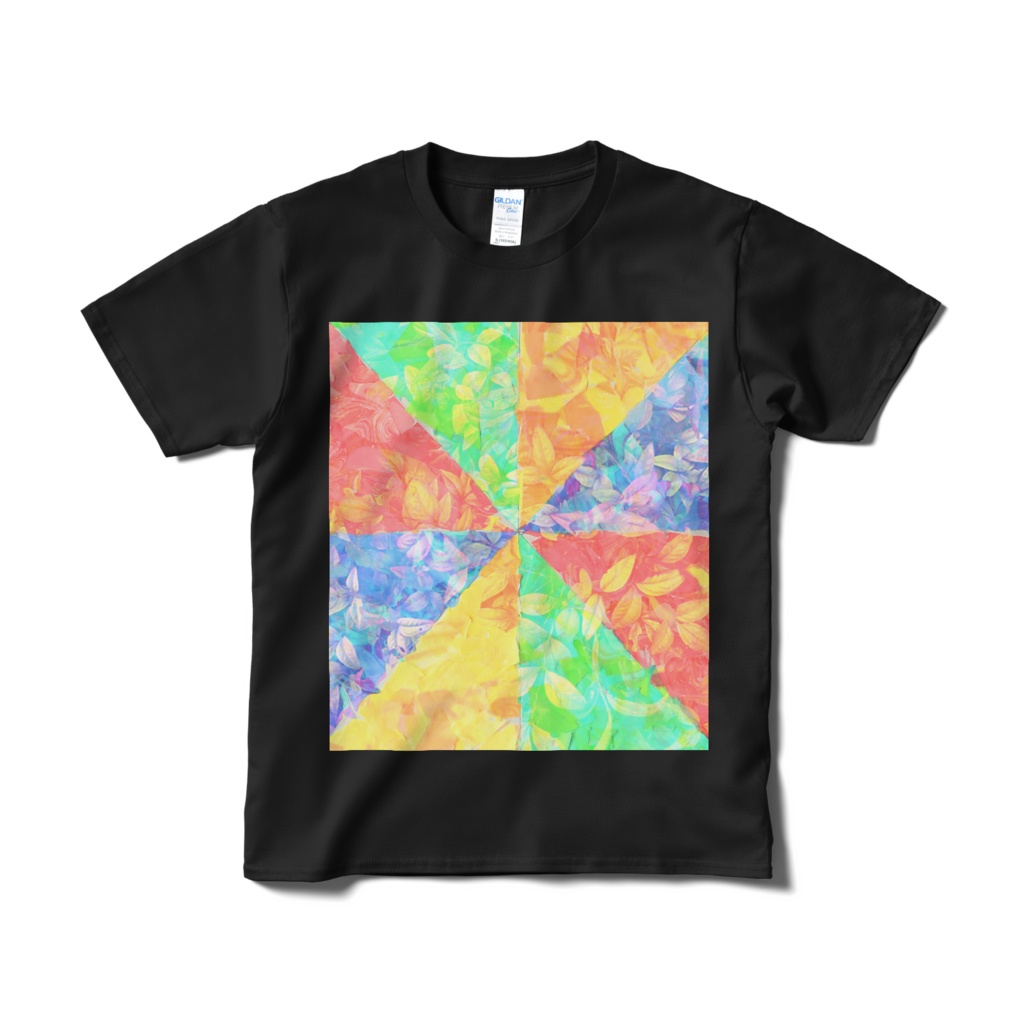 Tシャツ foliage ブラック