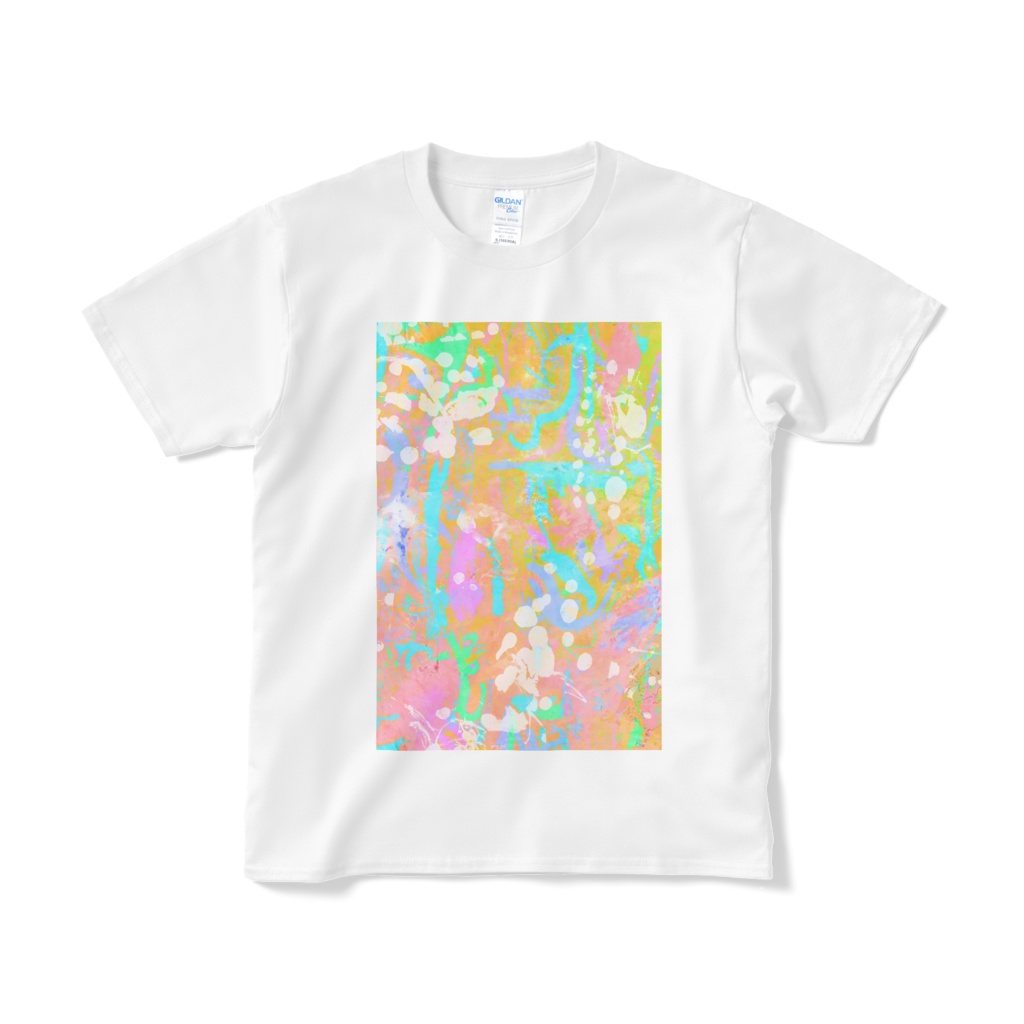 Tシャツ　Life in the water　ホワイト