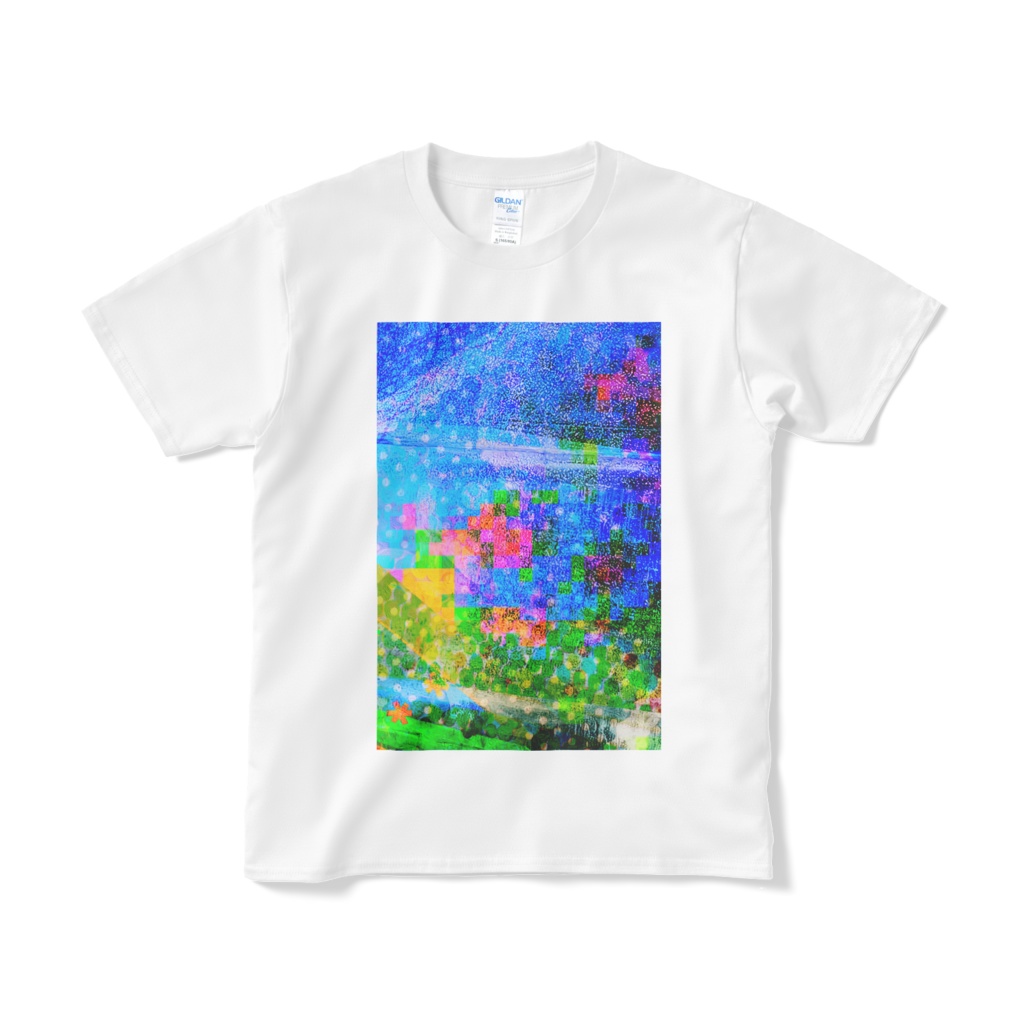Tシャツ　Milky Way ホワイト