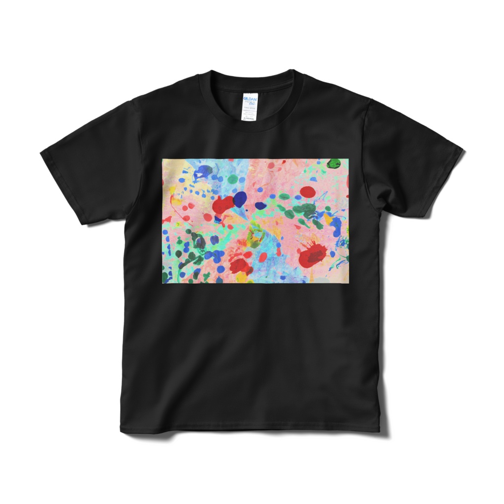 Tシャツ the power to go around ブラック