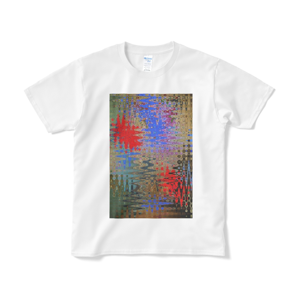 Tシャツ waveform ホワイト
