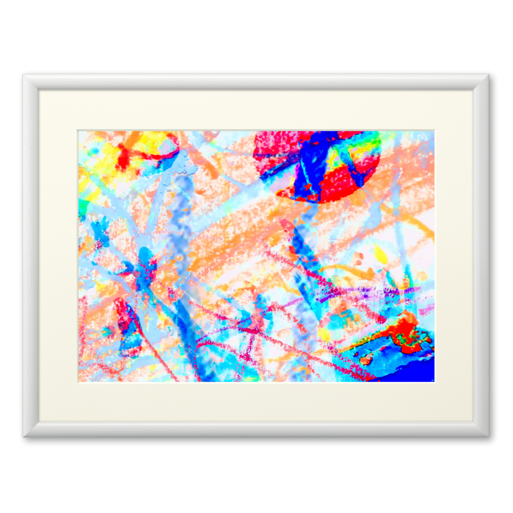 プリモアート 額縁・ホワイト rainbow16912 skyfieldart BOOTH