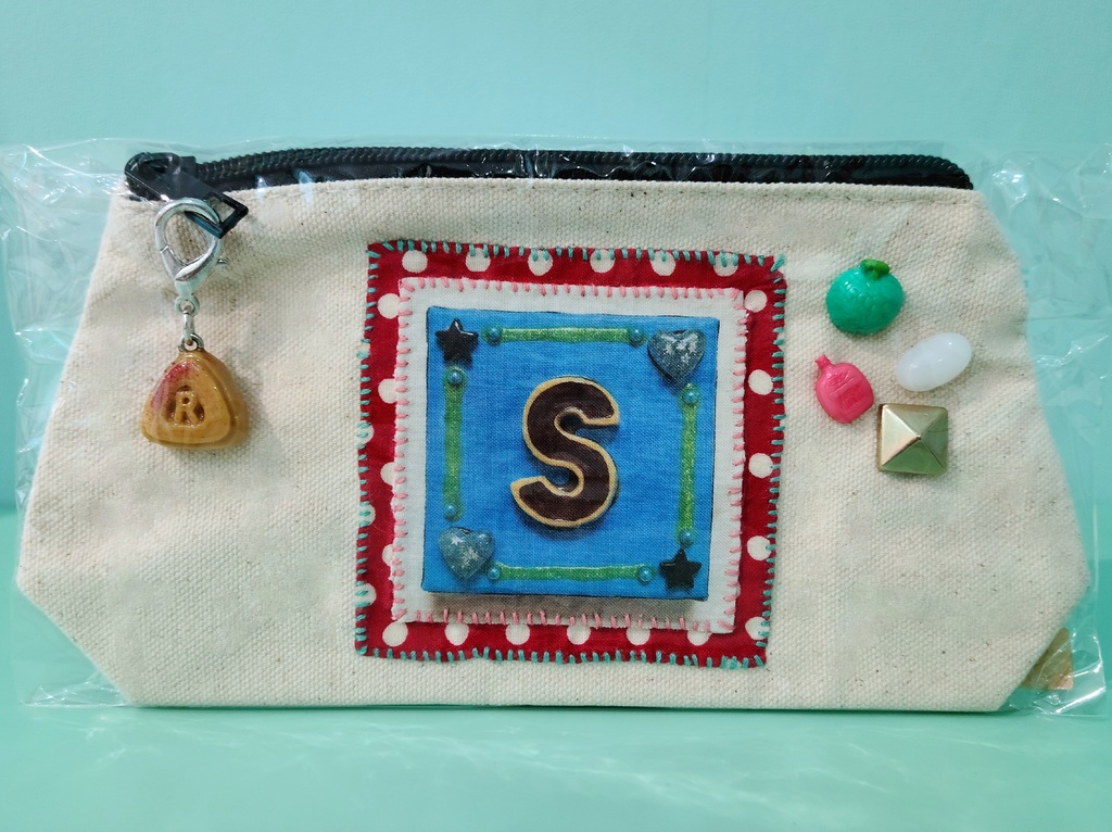 イニシャルポーチ(大)