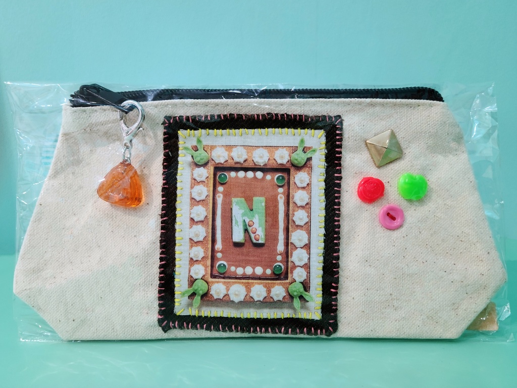 イニシャルポーチ(大)