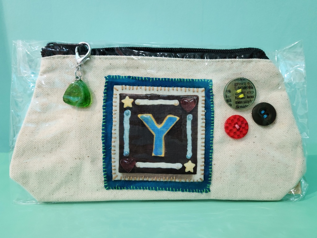 イニシャルポーチ(大)