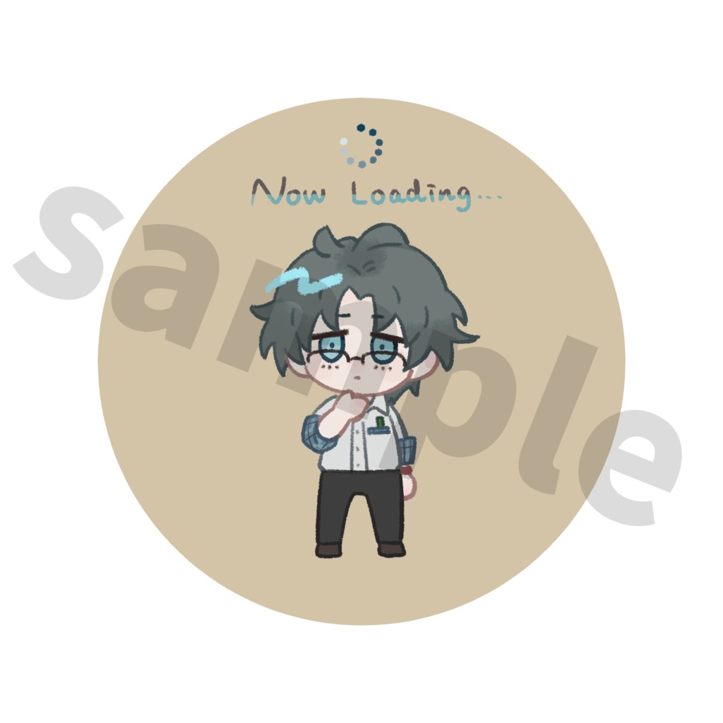 乙木志文 （NowLoading）ステッカー