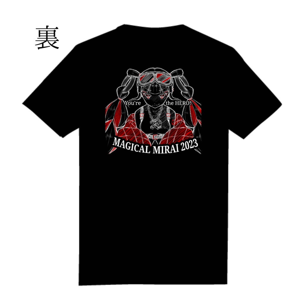 【受注生産】【再販】マジカルミライ2023オリジナルTシャツ
