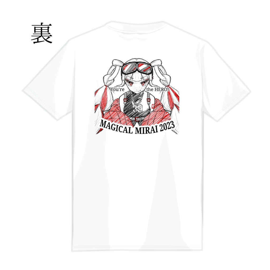 【受注生産】【再販】マジカルミライ2023オリジナルTシャツ