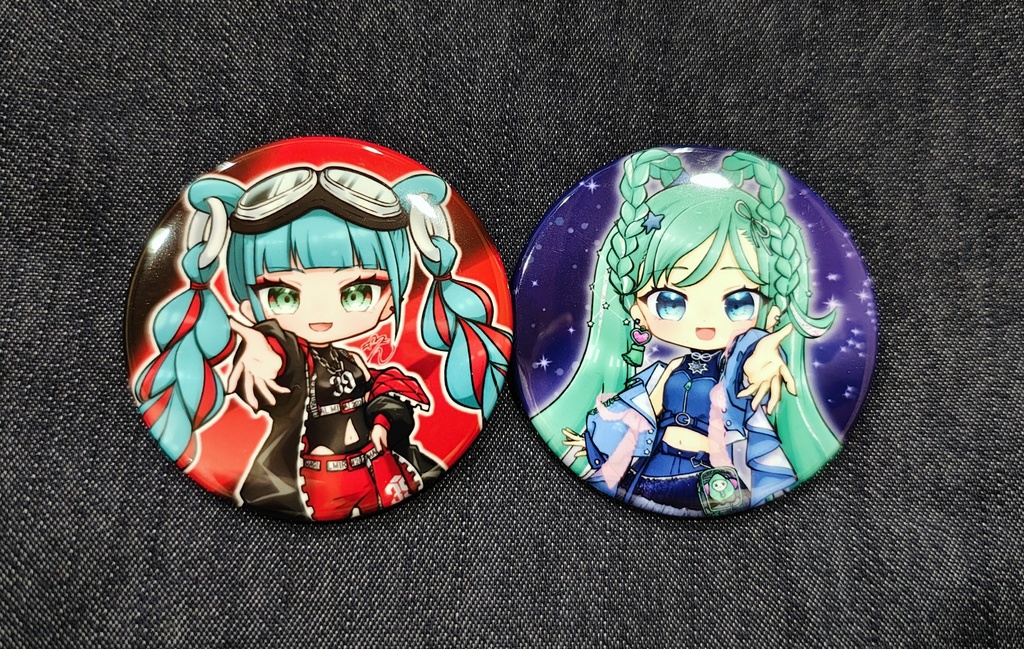 織姫ちゃんオリジナル缶バッジ