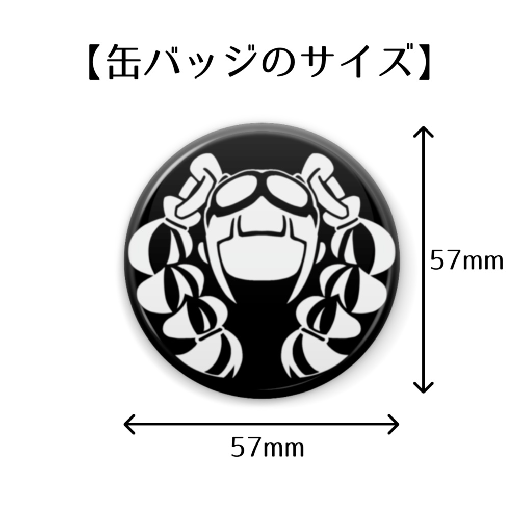 デフォルメHERO缶バッジ