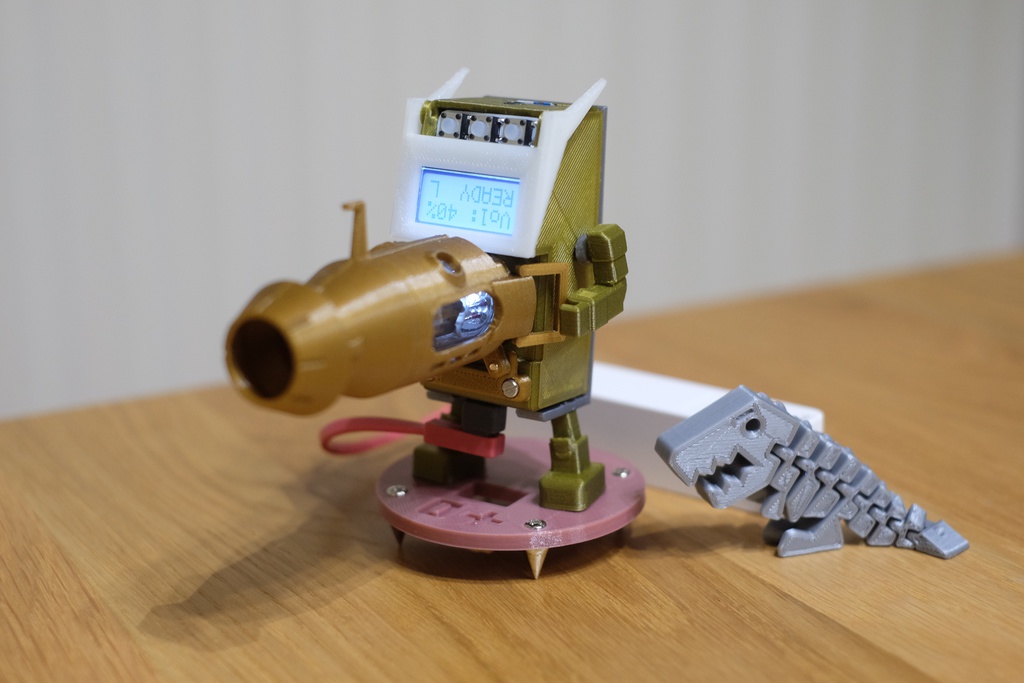 ラズパイゼロ用「Tube-Man 0+」ケース 基本パーツ(STLデータ)