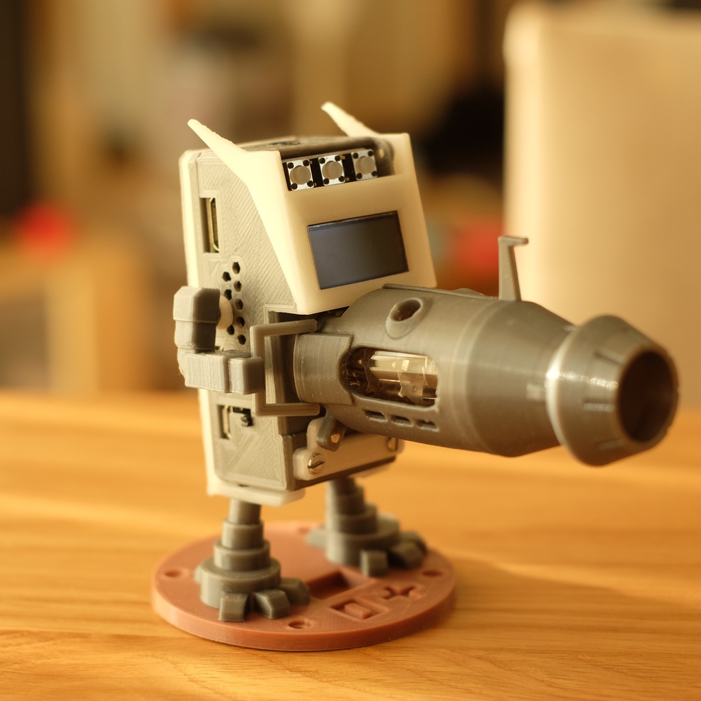 ラズパイゼロ用「Tube-Man 0+」ケース 基本パーツ(STLデータ)