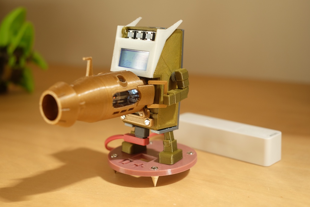 ラズパイゼロ用「Tube-Man 0+」ケース 基本パーツ(STLデータ)