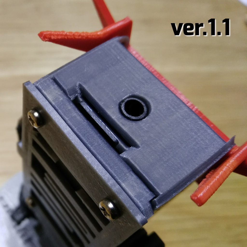 ラズパイゼロ用「Tube-Man 0+」ケース 基本パーツ(STLデータ)