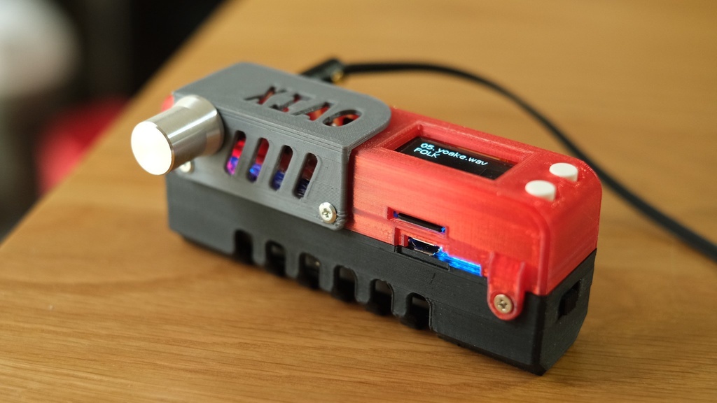 Seeeduino XIAO DAP用ケースデータ(STLデータのみ)