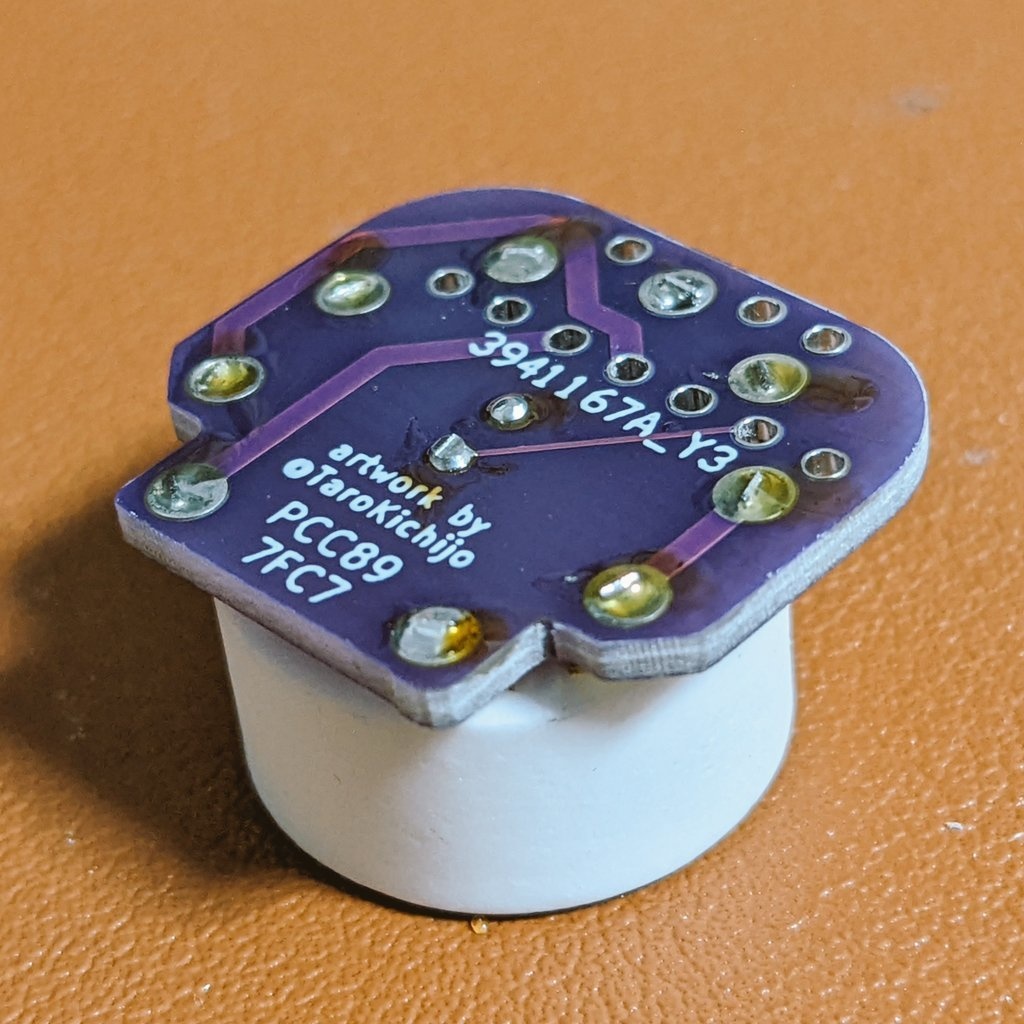 NosPiDAC Tube MT/MTa用 PCC89真空管下駄 実験基板(基板のみ)