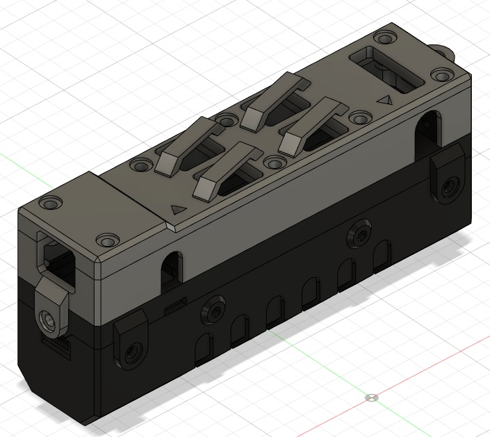 Mobile PosNeg Battery LITE(フリーDL版)用ケース(STLデータのみ)