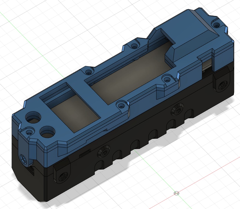 Mobile PosNeg Battery LITE(フリーDL版)用ケース(STLデータのみ)