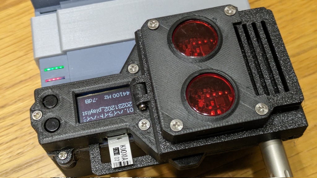 XIAO DAP MOTHER TCXO DUAL 44用ケースデータ(STLデータのみ)