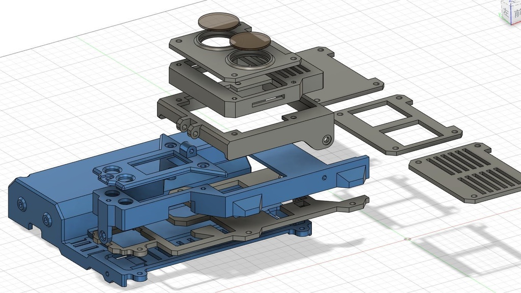 XIAO DAP MOTHER TCXO DUAL 44用ケースデータ(STLデータのみ)