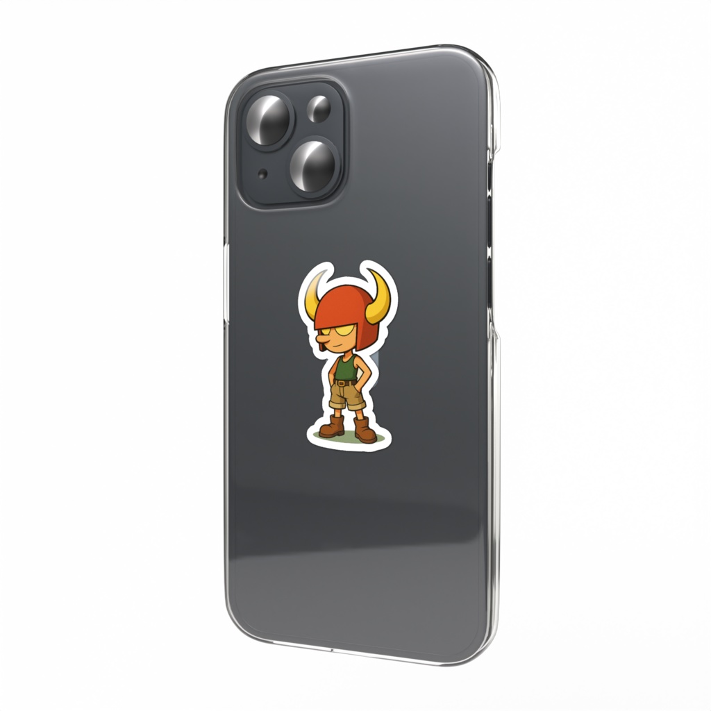 イカスライダー - スマホステッカー