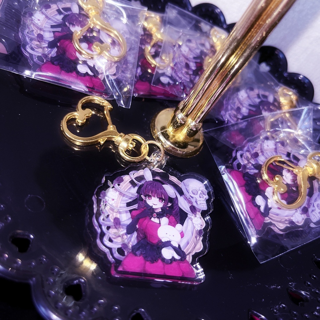 アクリルキーホルダー