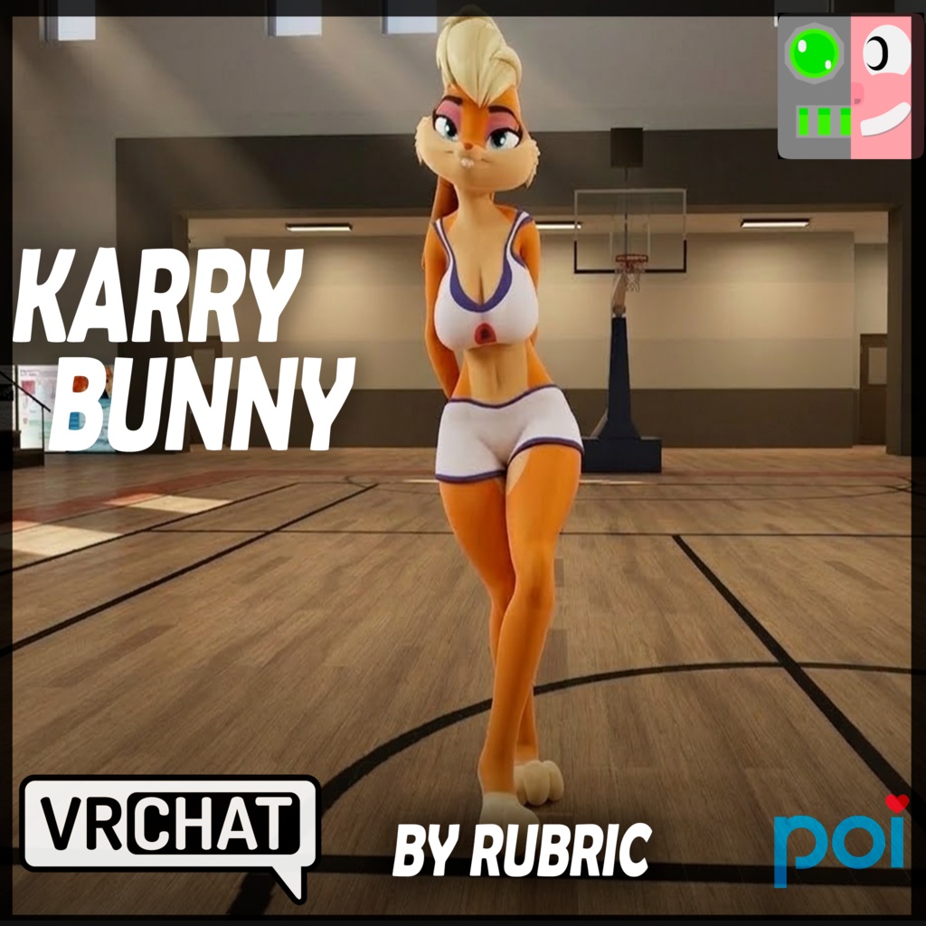 Karry Bunny - セクシーなバニラバニー [VR-Chat avatar]