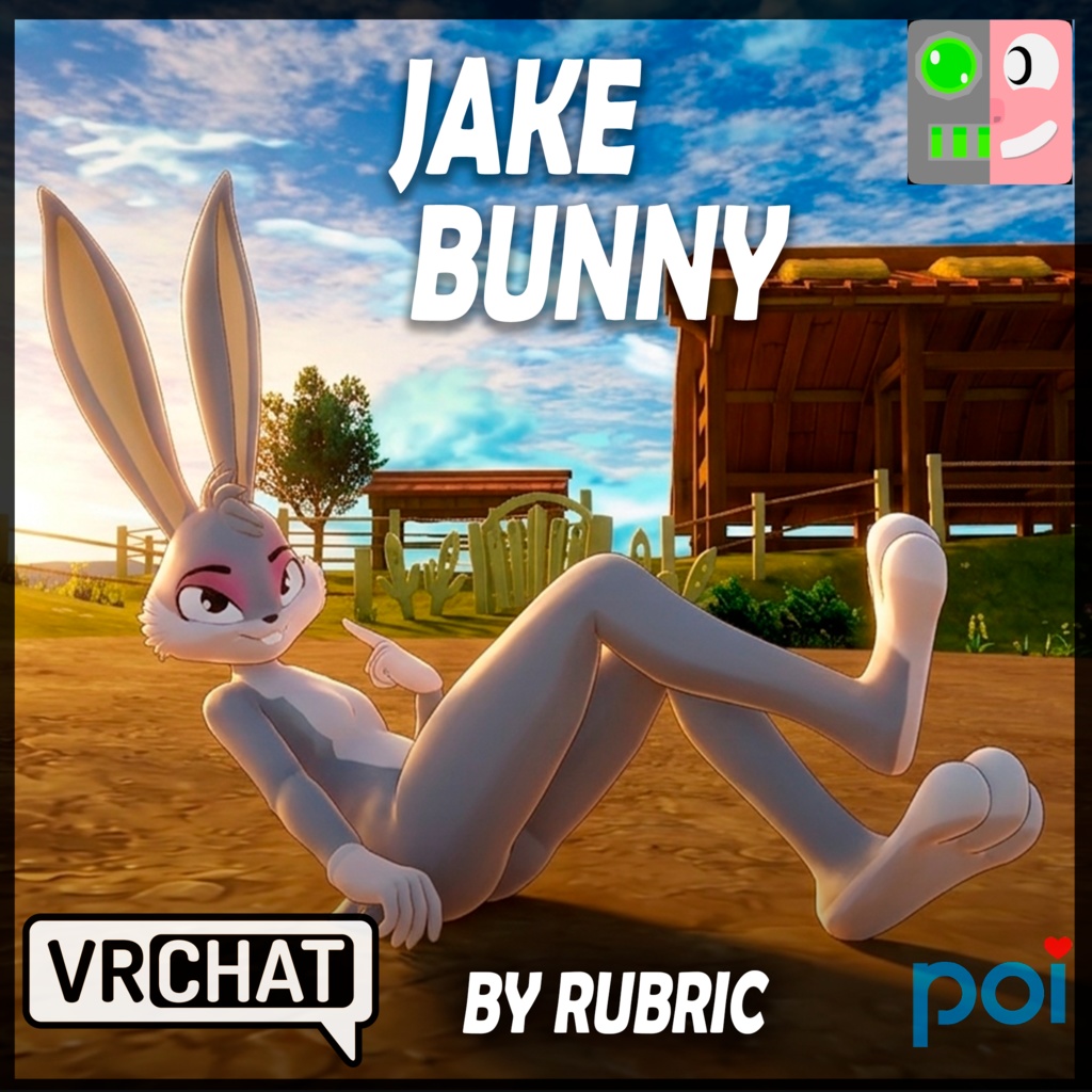 Jake Bunny - 定番のうさぎ [VR-Chat avatar]