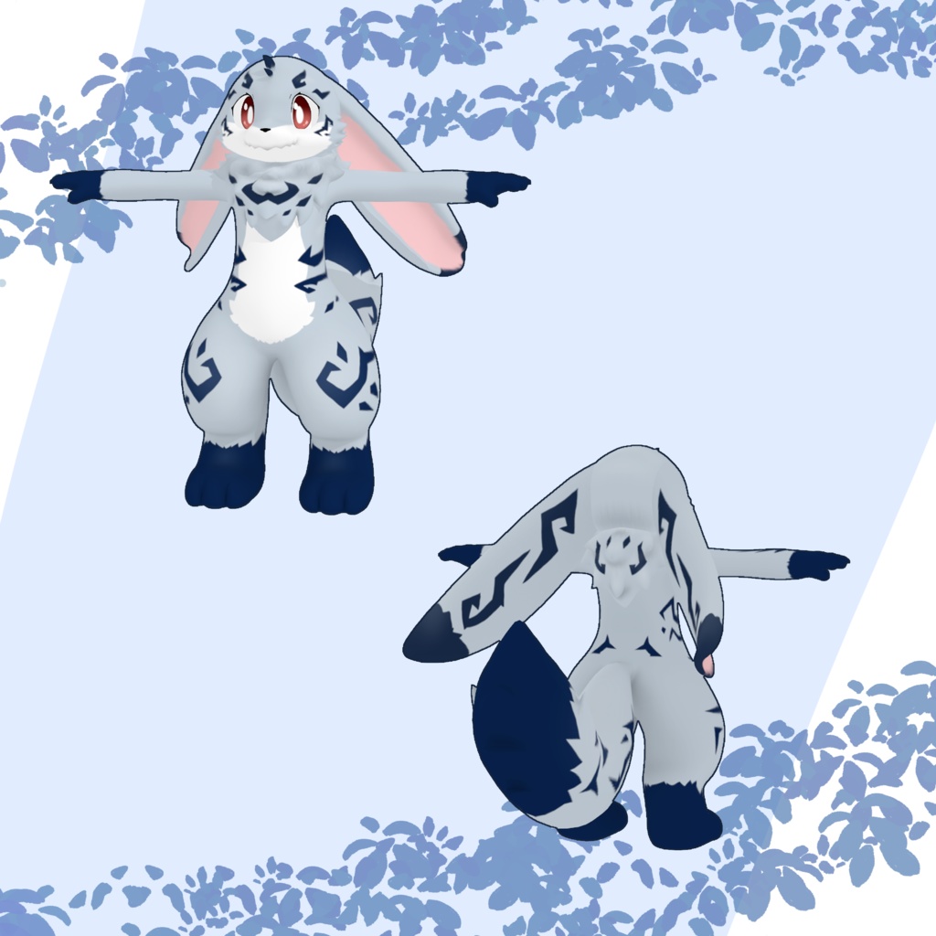 【オリジナル3Dモデル】フィーネ(Fine)